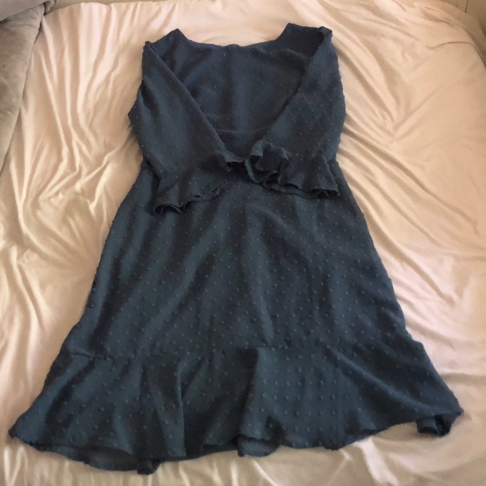 Brand New UO Blue polka dot dress! Size 4!